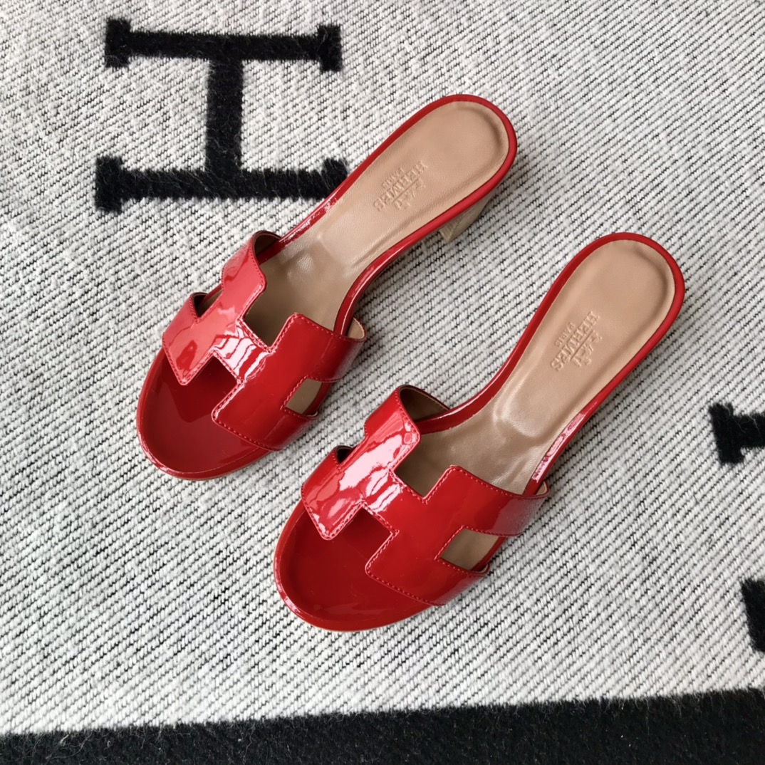 에르메스 올수공 오아시스 슬리퍼 샌들 페이던트 14